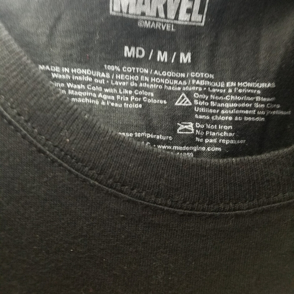 Marvel Black Tee - Picture 4 of 4